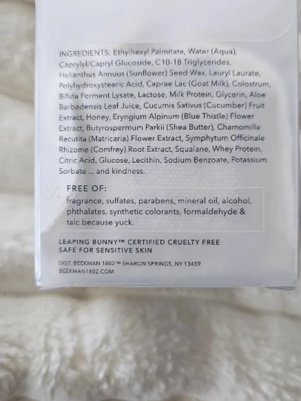 Beekman 1802 Buttermilk Cleansing Balm & Milk Mud Warming Clay Mask Duo (NWOT)